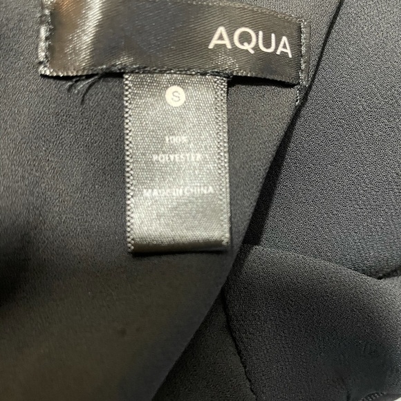 Aqua choker shift dress zipper back size small dress. - Picture 9 of 9